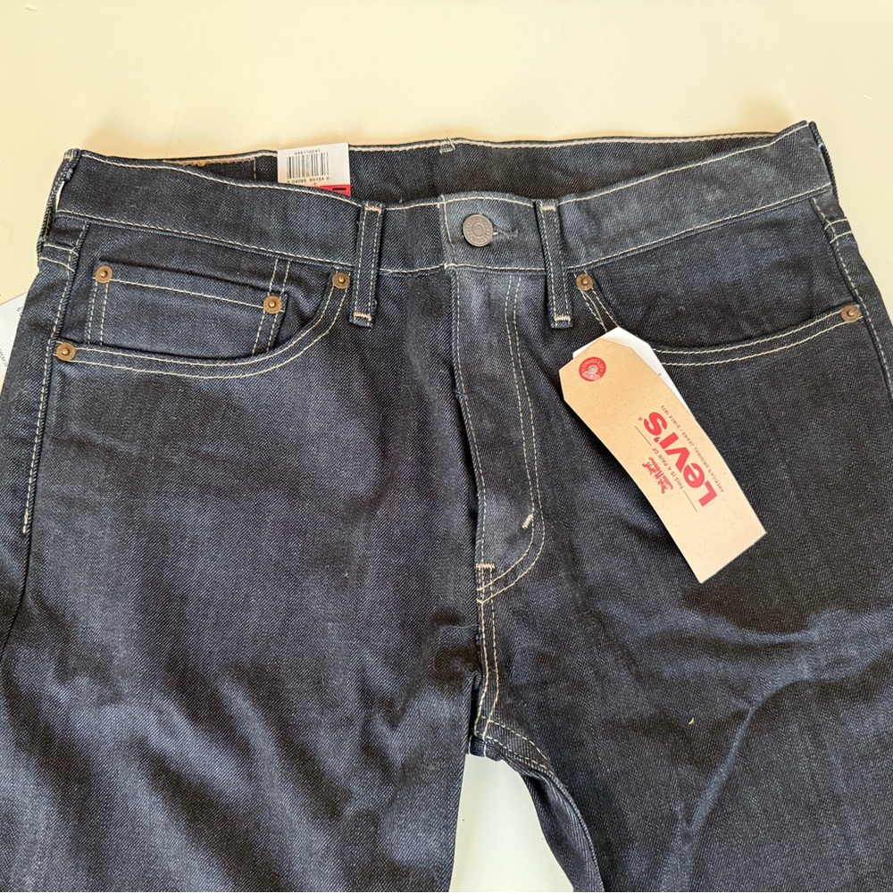 Levi’s men’s dark denim 511 size 34x34 NWT